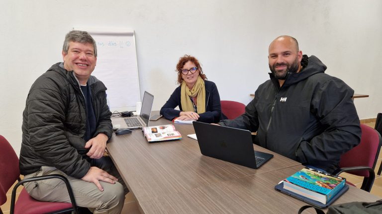 Momento de la reunión del proyecto SIRENA