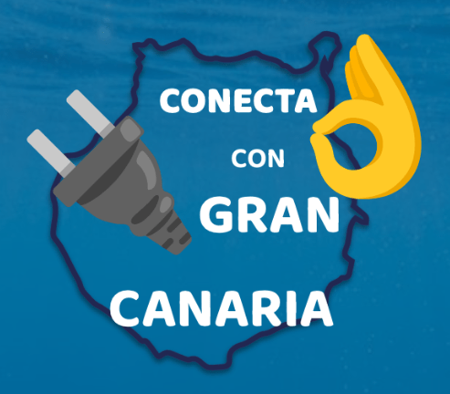 El logo del juego Conecta con Gran Canaria